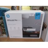 A boxed HP Officejet Pro 8022 printer CONDITION REPORT: Unsure of working order.