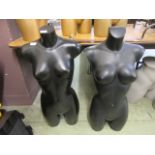 Two female mannequins