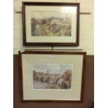 A framed and glazed limited edition Sturgeon print no.329/425 signed by the artist with blind