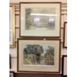 Two framed and glazed limited edition Sturgeon prints, signed by the artist with blind stamp