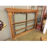 A waxed pine dresser plate rackCondition report: We estimate the item to likely be 19th century. A