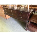 A Stag Minstrel chest of six small drawers