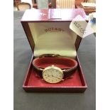 A gent's Rotary wrist watch in box