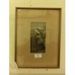 A framed and glazed print after Cravelli