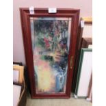 Two Thomas Kinkade wall hanging artworks (A/F)