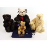 Cotswold Bear Co. - four limited edition bears including 'Ambrose' 21/100, 'Gunther' 1/1, '