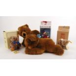 Steiff - five bears including 'Molly Braunbar' 0343/25, 'Floppy Teddy' 5700/30, boxed 'Zotty'