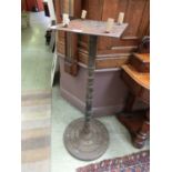 A 19th century cast iron pub table base