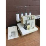 A Hobbylock 796 electronic sewing machine