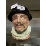 A Royal Doulton character jug 'Beefeater' D6206