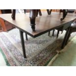 A Georgian mahogany gate legged table