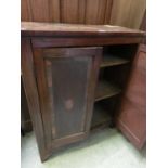 A Victorian mahogany two door cupboard