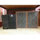 A pair of Pioneer speakers along with a pair of Goodmans Mezzo II M Range speakersSerial number;