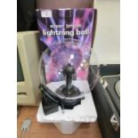 A boxed Lightning ball