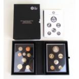 A 2014 United Kingdom coin poof set