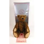 Steiff - Teddy 1907 brown 70 (1993 replica), limited edition 03486/5000, with box and certificateLid