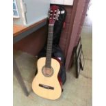 Elevation childs acoustic guitar with case