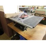 A ten inch table saw