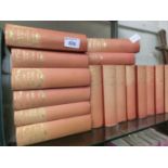 A set of sixteen Charles Dickens books
