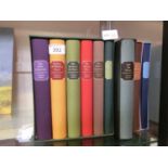 A collection of Folio Society books to include 'Far From The Maddening Crowd', 'The Wessex Tales',
