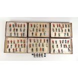 Six 'Soldiers Soldiers' boxes containing hand painted figures designed by Andrew Rose, including