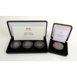 A King Charles I Silver 3-Coin Set comprising of shilling, half crown and sixpence together with a