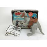 A boxed Palitoy Star Wars The Empire Strikes Back Tauntaun with open belly rescue feature