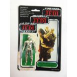 A Star Wars Return of the Jedi figure 'See-Threepio (C3PO) (With removable limbs)' with card back
