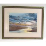 Paul Kenton (British, contemporary)'Wild sky's'watercoloursigned51 cm x 36 cm