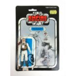A Star Wars The Empire Strikes Back figure 'Luke Skywalker (Hoth Battle Gear)' with card back