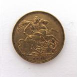 A Queen Victoria full sovereign dated 1895