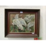 A framed oil on board of still life signed Kingsley Sutton