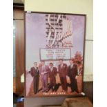 A framed print of 'The Rat Pack'