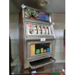 A late 20th century toy fruit machine 'Casino King'. h. 42 cm, w. 25 cm