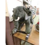 A rocking toy elephant