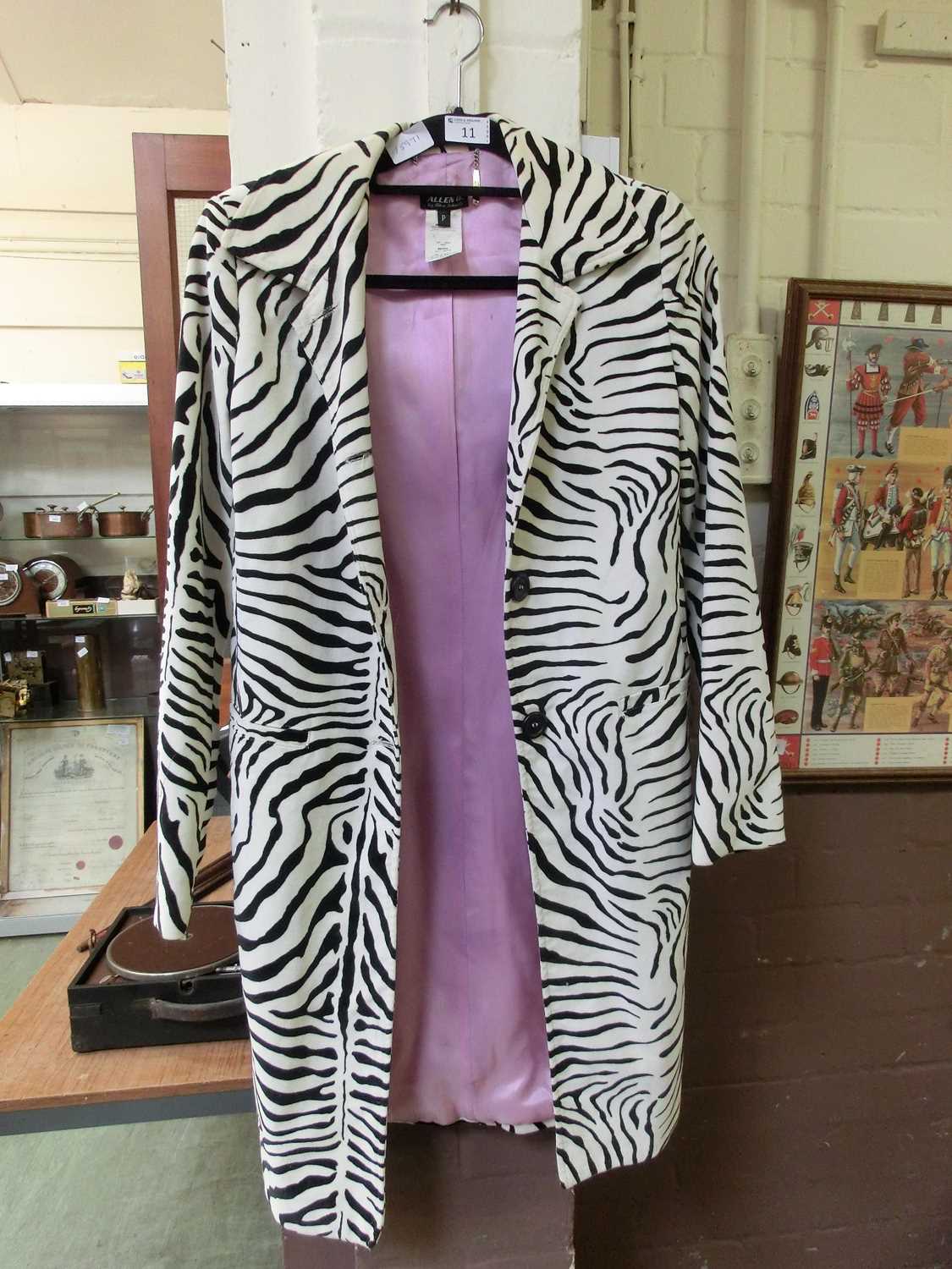 A lady's tiger print jacket by Allen B