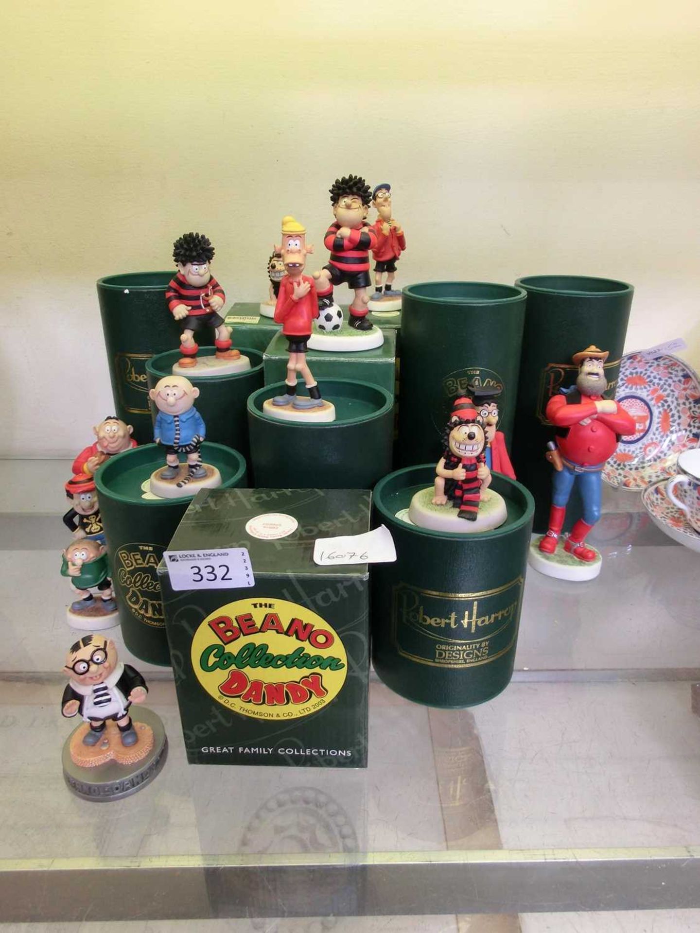 A selection of Beano and Dandy collectable figures by Robert Harrop with boxes