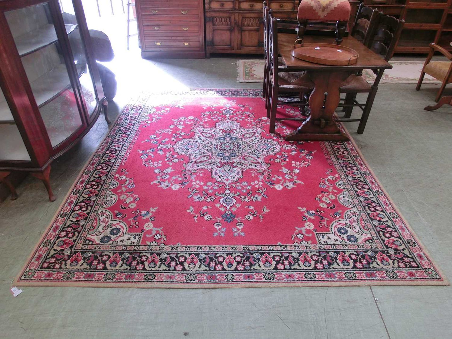 A modern Persian style rug