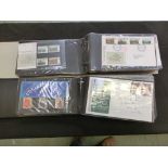 Two albums of first day covers