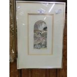 A framed and glazed limited edition print titled 'Once Upon A Time' signed Suzan