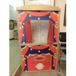 A free standing puppet theatre