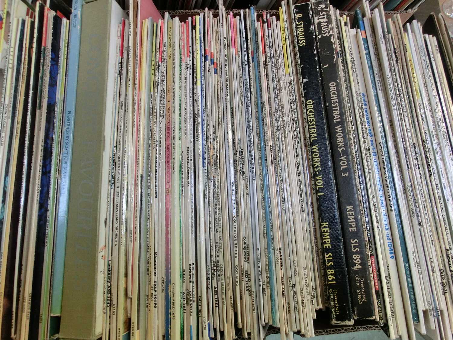 Six trays of LPs of mainly classical music - Bild 2 aus 7