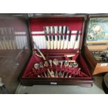 A canteen of cutlery by B&A Butterfield of Bradford