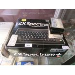 A boxed ZX Sinclair Spectrum personal computer