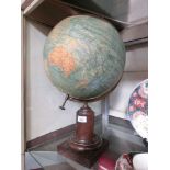 A French globe on stand