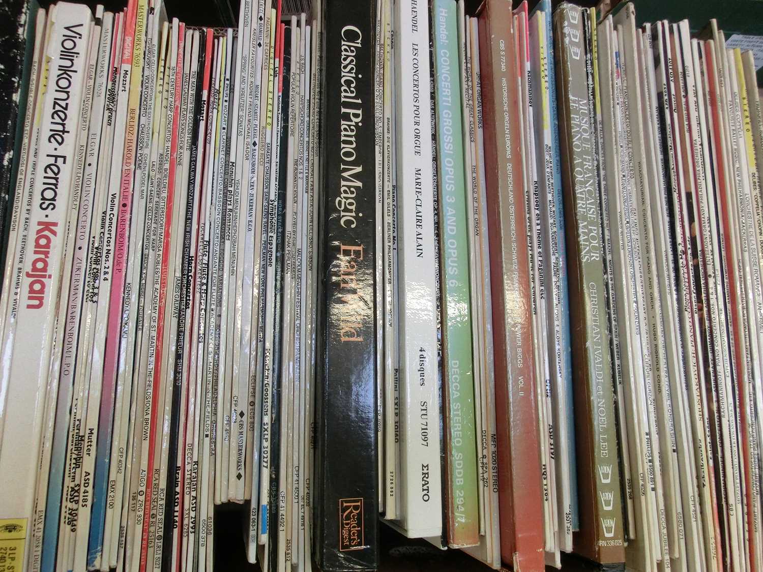 Six trays of LPs of mainly classical music - Bild 3 aus 7