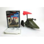 A boxed Star Wars Return of the Jedi One-Man Sail Skiff Vehicle