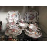A selection of Wedgwood tableware to include cups, saucers, bowl, and serving plates
