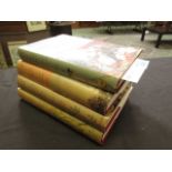 Four volumes of Winston Churchill's 'The History of English Speaking People'