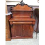 A Victorian mahogany chiffoniere